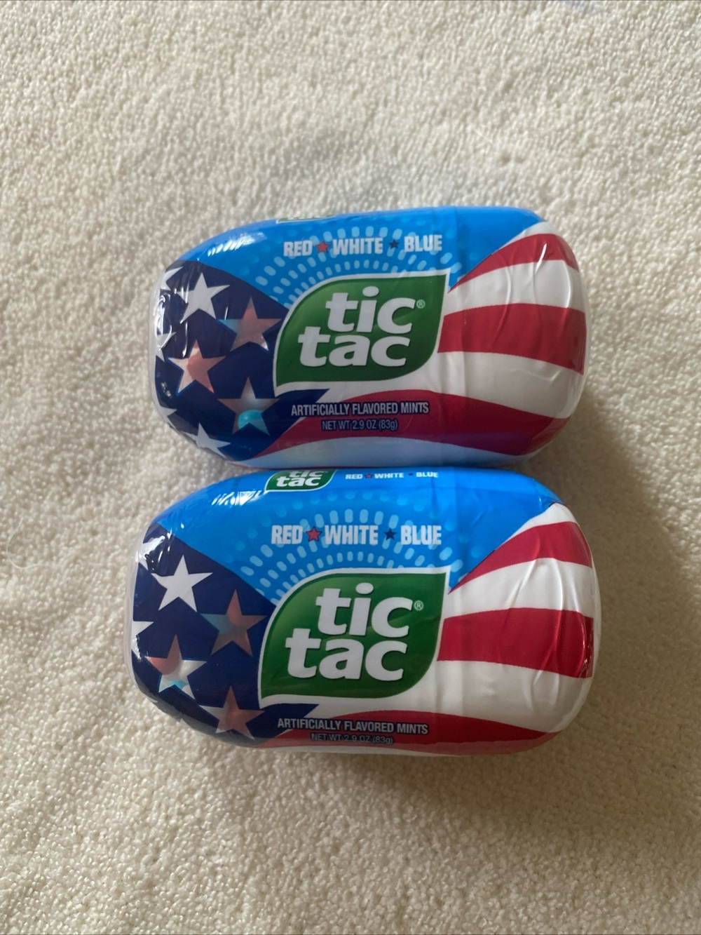 Red White Blue Limited Edition Mint Pack - Blue/Red/White